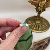 Dainty Crown Kyanite Ring