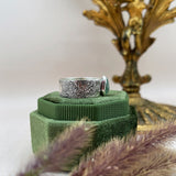 Textured Pear Kyanite Ring