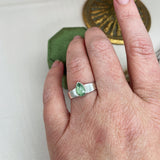 Dainty Crown Kyanite Ring
