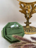 Dainty Crown Kyanite Ring