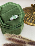 Dainty Crown Kyanite Ring