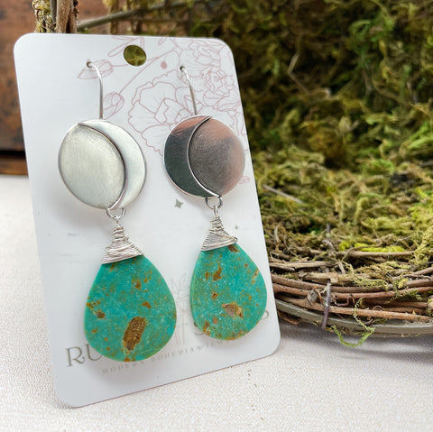 Hecate Turquoise Earrings