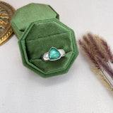 Sterling Trillion Kyanite Rings