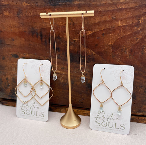 Aquamarine Earrings
