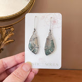 Moss Agate Earring Collection
