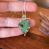 Turquoise Bar Necklace
