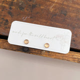 Dainty Pink Studs