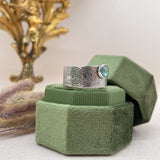 Floating Kyanite Ring