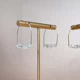 Herkimer Arch Earrings