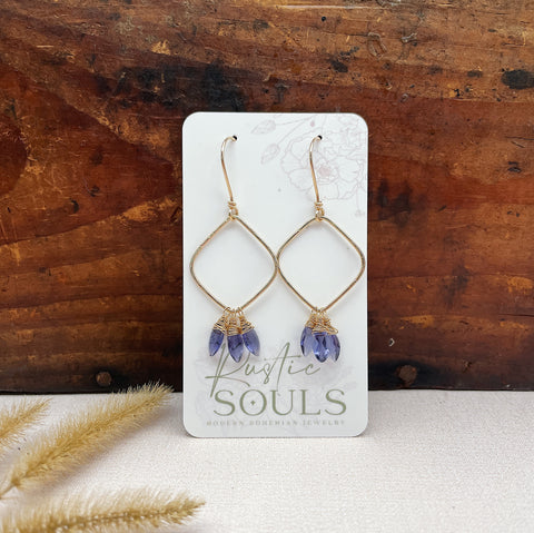 Iolite Earrings
