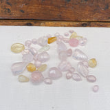 Destash Rose Quartz & Citrine Beads