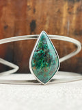 Malachite Square Cuff