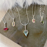 Peridot Charm Necklaces