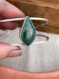 Malachite Square Cuff