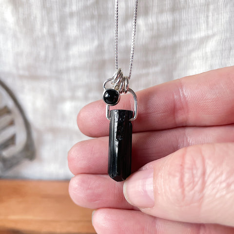 Black Sterling Charms