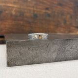 Gold Bar Reticulated Ring