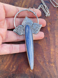 Kyanite Spear Blossom Pendant