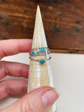 Dainty Turquoise Stacking Rings