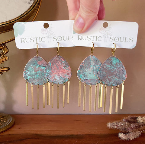Patina Dangle Earrings