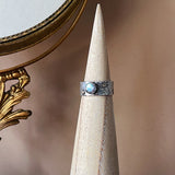 Reticulated Labradorite Ring