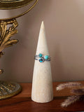 Dainty Turquoise Stacking Rings