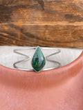 Malachite Square Cuff