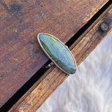 Green Kyanite Ring