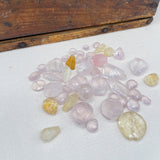 Destash Rose Quartz & Citrine Beads