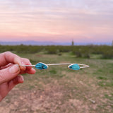 Floating Point Turquoise Collar