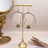 Crescent Turquoise Earrings