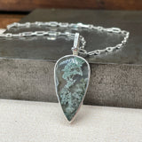 Moss Agate Ring & Necklace