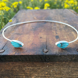 Floating Point Turquoise Collar