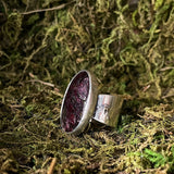 Red Amethyst Ring