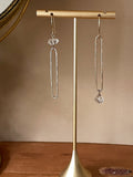 Paperclip Gold Dangles