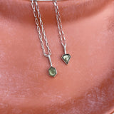 Peridot Charm Necklaces