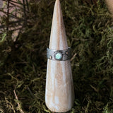 Reticulated Labradorite Ring