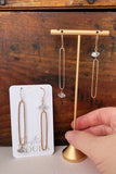 Paperclip Herkimer Dangles