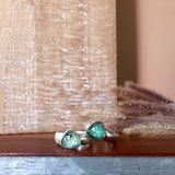 Sterling Trillion Kyanite Rings