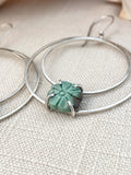 Crescent Turquoise Earrings