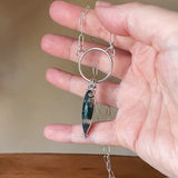 Viridian Moss Agate Necklace