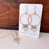 Aquamarine Necklace & Earrings
