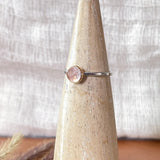 Morganite Stacking Rings