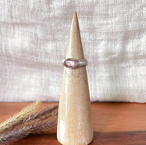 Pink Tourmaline Ring