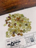 Destash Green Garnet Beads