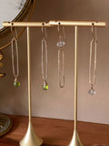 Paperclip Gold Dangles