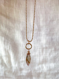 Gold Andusulite Necklace
