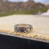 Sterling Fused Chaos Rings