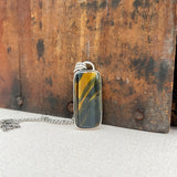Tigers Eye Inguz Necklace