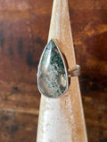 Moss Agate Ring & Necklace