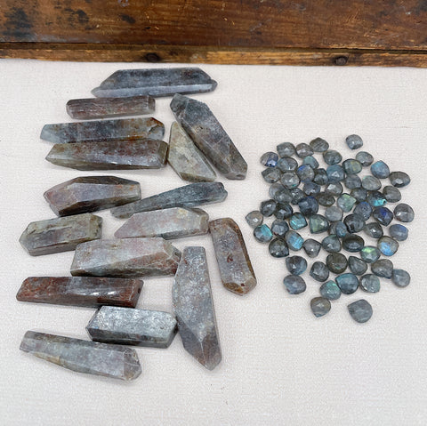 Destash Labradorite Beads